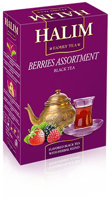 HALIM Black loose tea “Berries assortment”