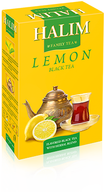 HALIM black loose tea with lemon