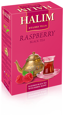 HALIM raspberry black loose tea